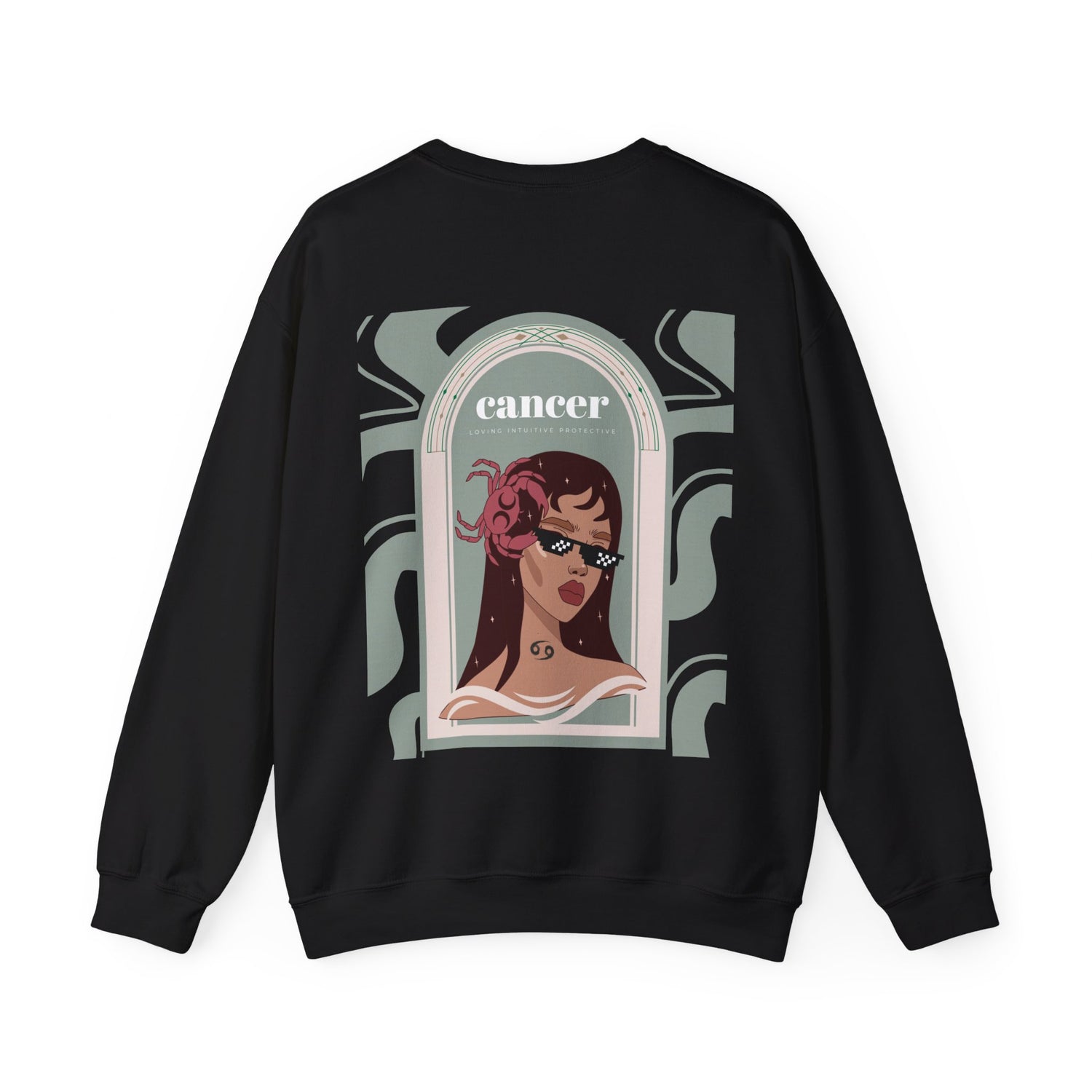 Cancer Sweatshirt : Black