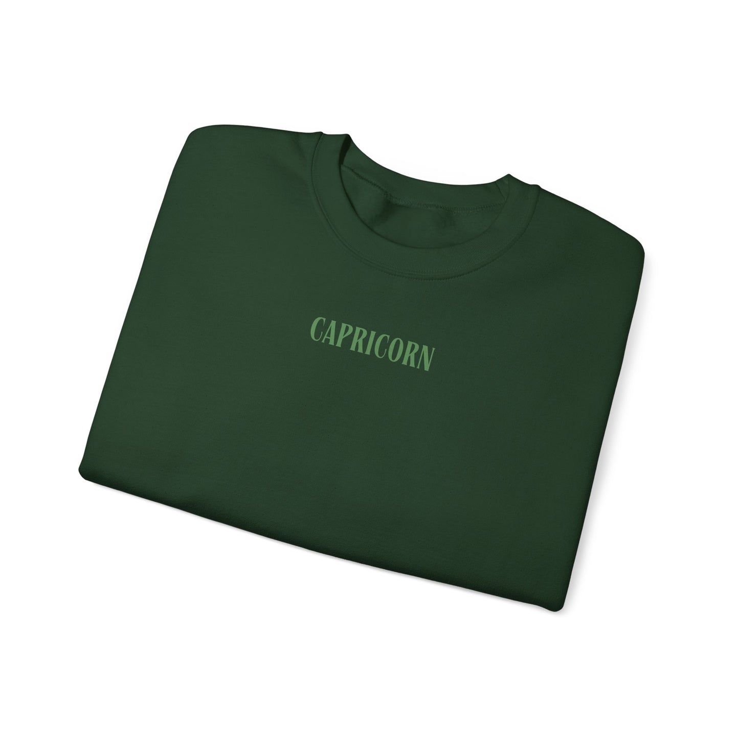 Capricorn Sweatshirt: Forest Green