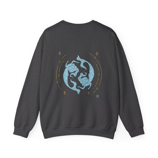 Pisces Sweatshirt: Gray