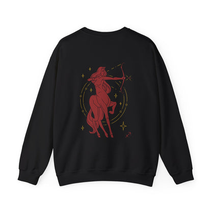 Sagittarius Sweatshirt: Black