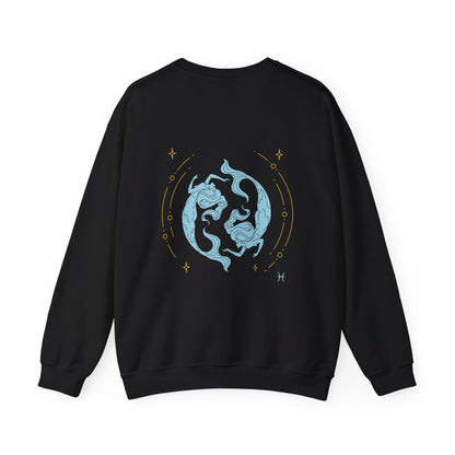 Pisces Sweatshirt: Black