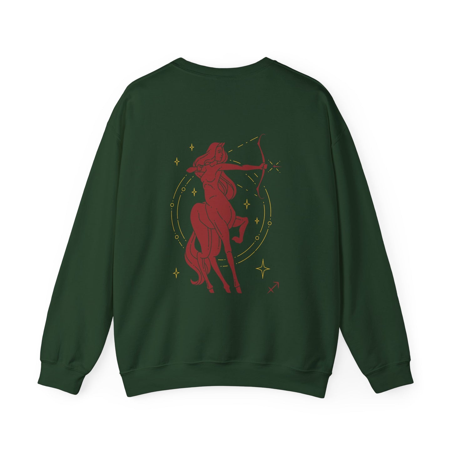 Sagittarius Sweatshirt: Forest Green