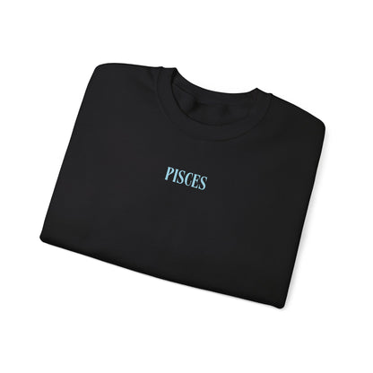 Pisces Sweatshirt: Black