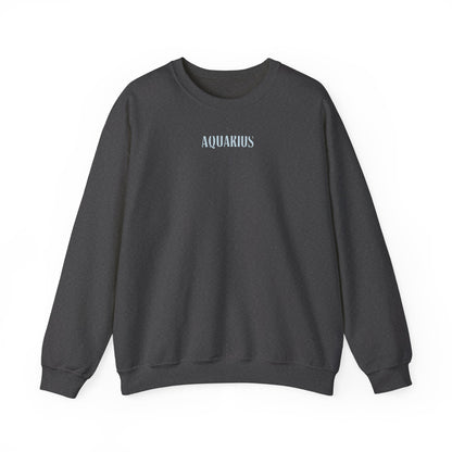 Aquarius Sweatshirt: Gray