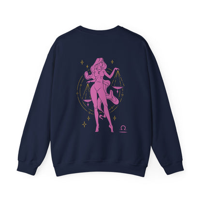 Libra Sweatshirt: Navy Blue