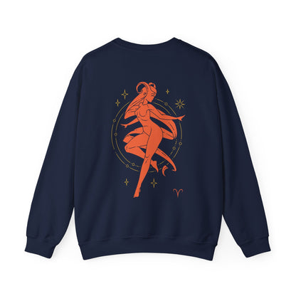 Aries Sweatshirt : Navy Blue