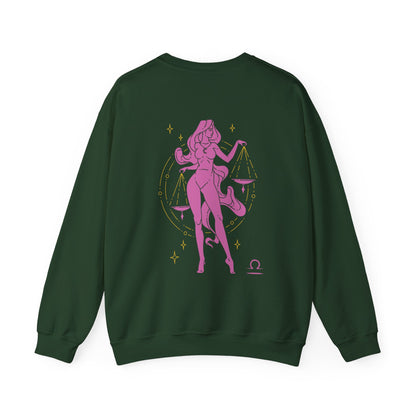 Libra Sweatshirt: Forest Green