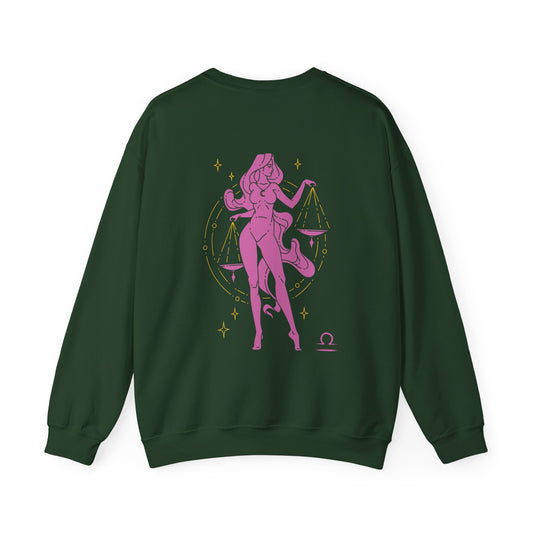 Libra Sweatshirt: Forest Green