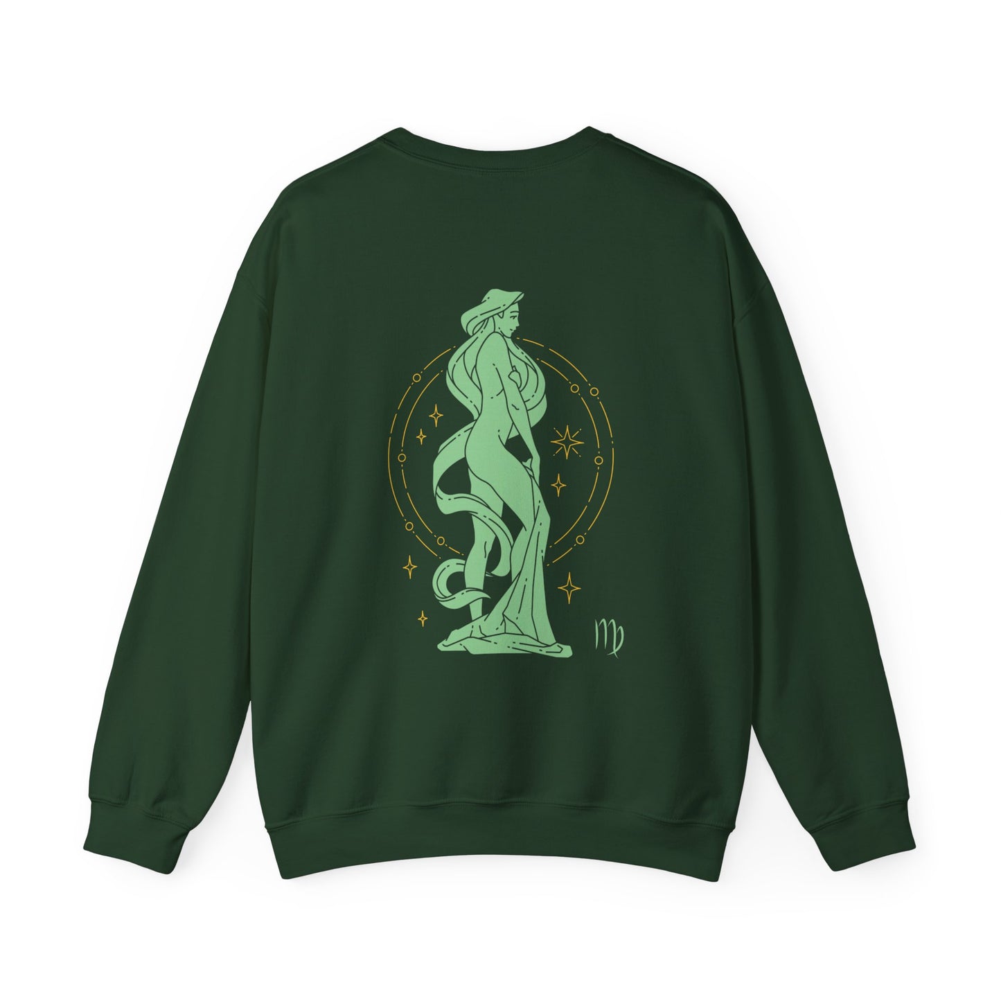 Virgo Sweatshirt: Forest Green