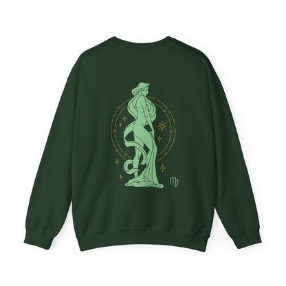 Virgo Sweatshirt: Forest Green