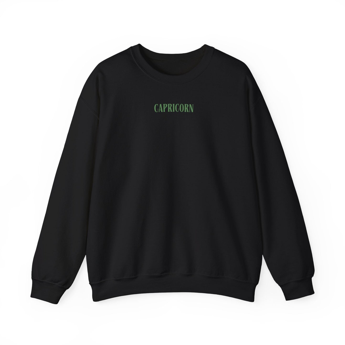 Capricorn Sweatshirt: Black