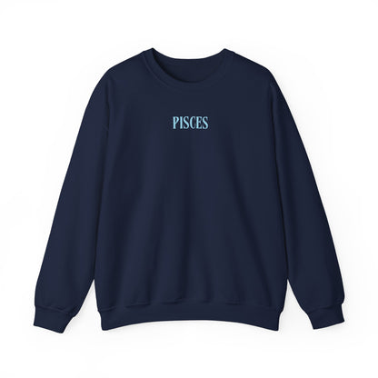 Pisces Sweatshirt: Navy Blue