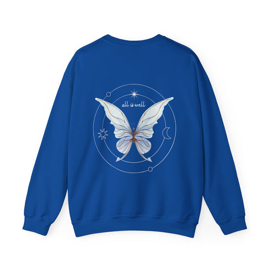 All Is Well: Blue Sweatshirt