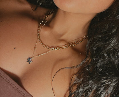 Layered Stars Necklace