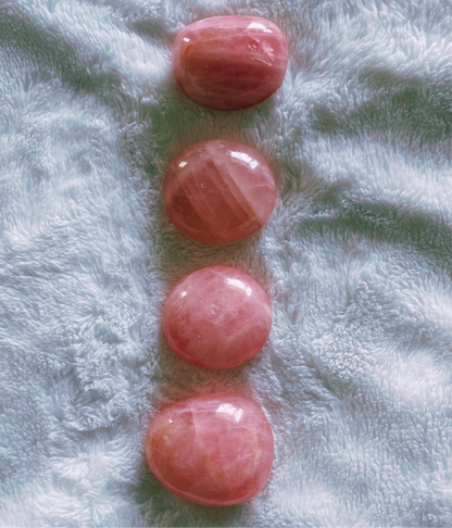 Rose Quartz Palm Stone