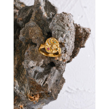 Celestial Gold Ring