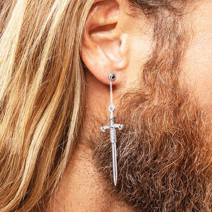 Dangle Sword Earrings