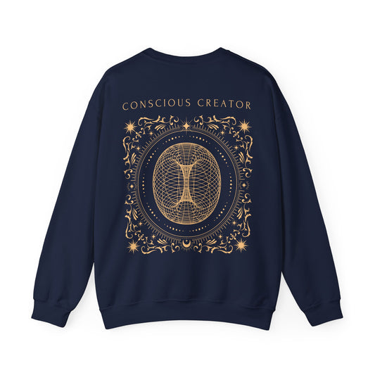 Conscious Creator Sweatshirt: Navy